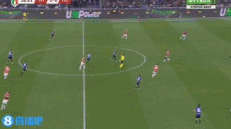 半场-AC米兰暂1-0总比分2-1国际米兰 约维奇破门迪马尔科中横梁