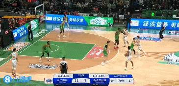 ⛈️都很准啊！李晓旭&布朗&赵继伟相继命中三分球